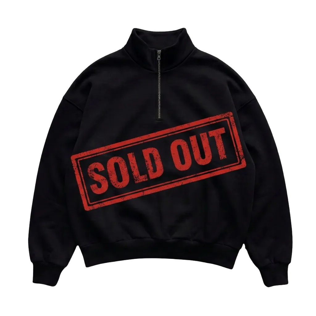 Black Quarter Zip